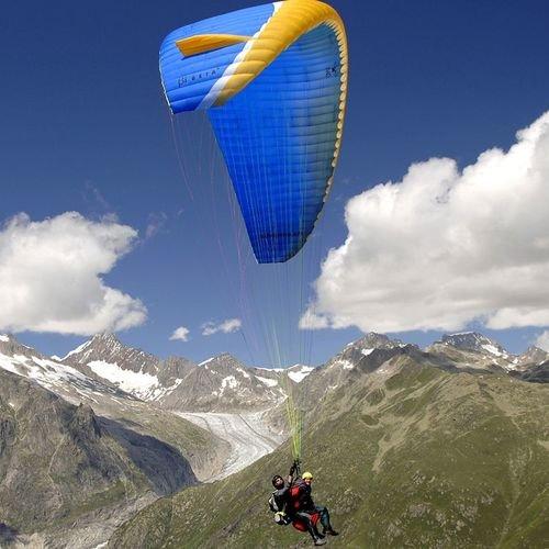 Image of Gleitschirmflug In Fiesch (für 1 Person) Unisex