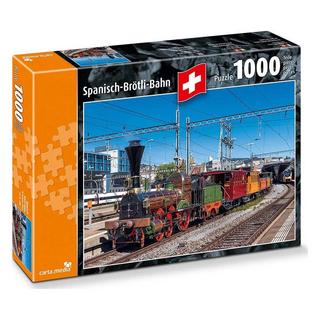 Carta.Media  Puzzle Spanisch Brötli Bahn (1000Teile) 