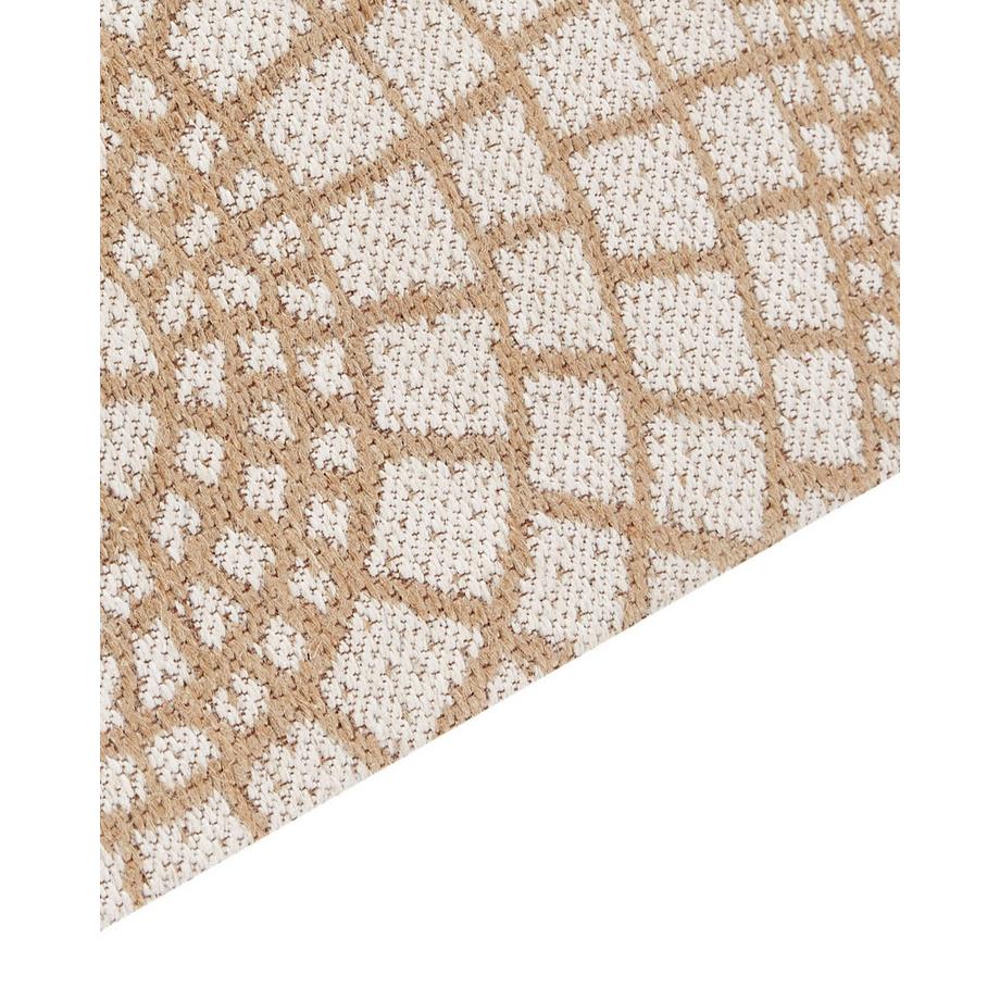 Beliani Tapis en Jute Boho ARIBA  