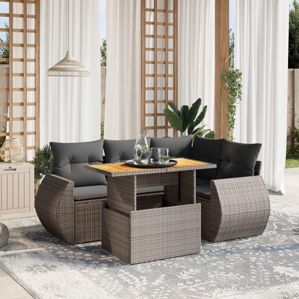 VidaXL Garten sofagarnitur poly-rattan  