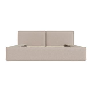 PASCAL MORABITO Bett mit Bettkasten - 180 x 200 cm - Stoff - Beige - TIMANO von Pascal Morabito  