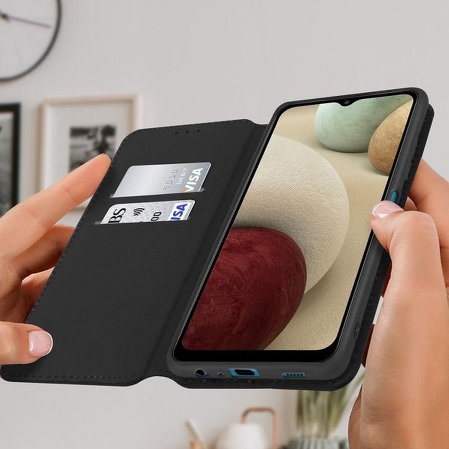 Avizar  Classic Cover Samsung Galaxy A12 Schwarz 