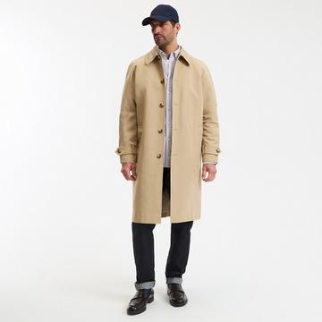 Gerader Trenchcoat mit Knopfleiste Signature MATHIAS
