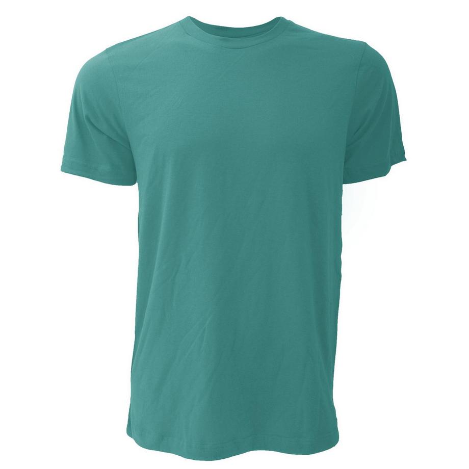 Canvas Jersey T-Shirt, Kurzarm