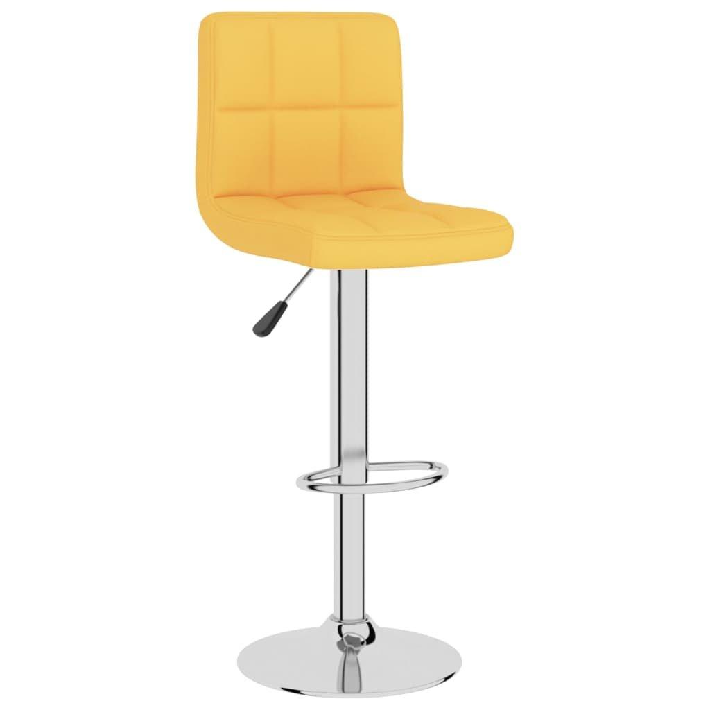 VidaXL Tabouret de bar tissu  