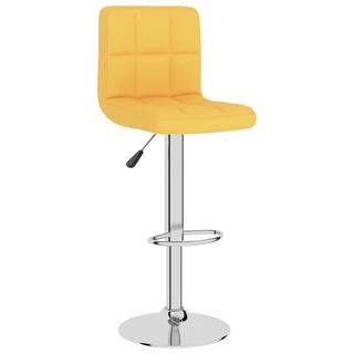 VidaXL Tabouret de bar tissu  