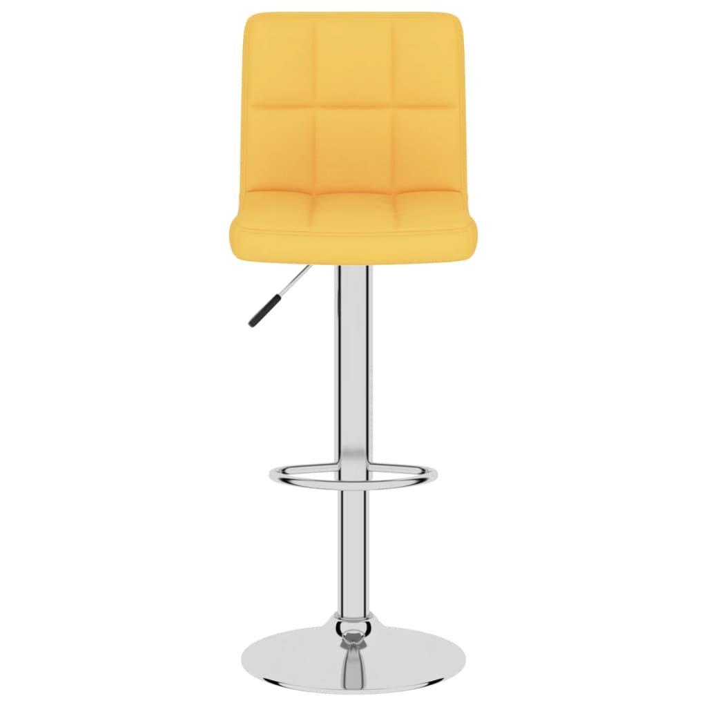 VidaXL Tabouret de bar tissu  