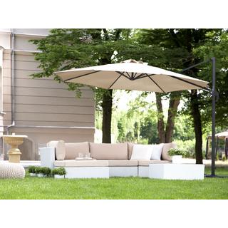 Beliani Parasol suspendu en Polyester SAVONA  