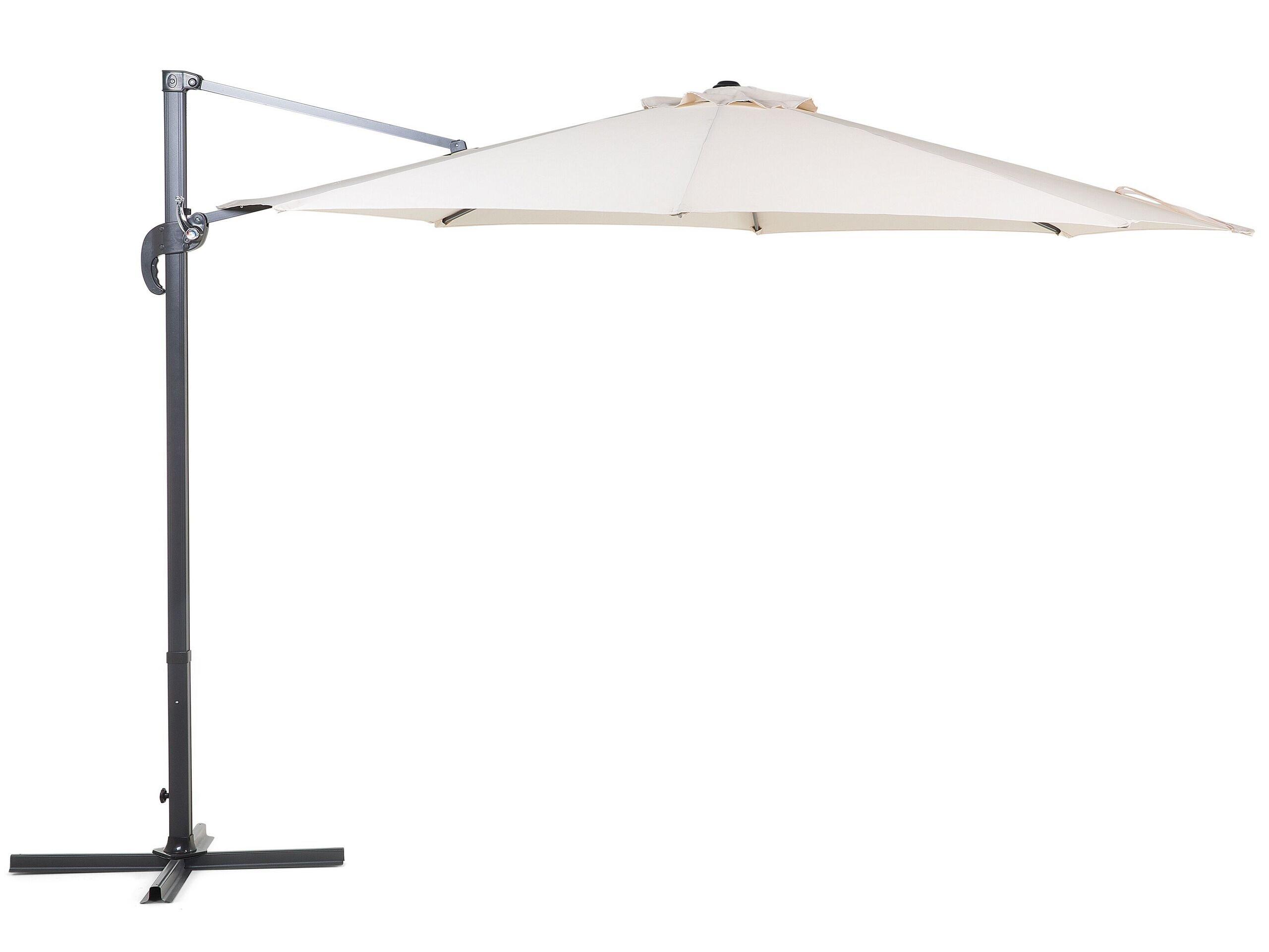 Beliani Parasol suspendu en Polyester SAVONA  