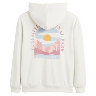 La Redoute Collections  Sweatshirt mit Kapuze und Aufdruck 