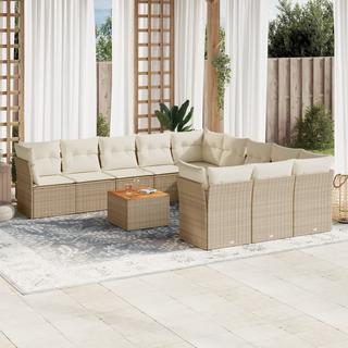 VidaXL Garten sofagarnitur poly-rattan  