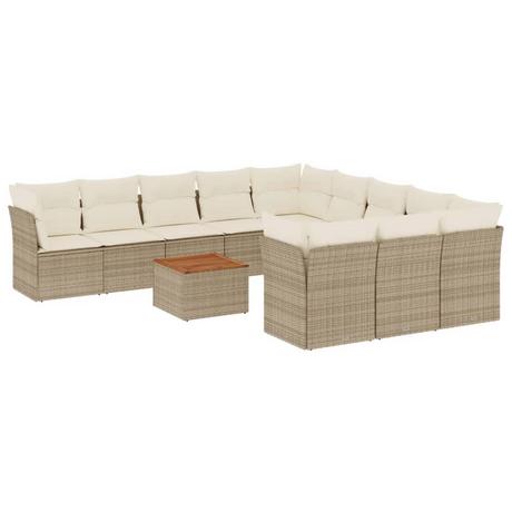 VidaXL Garten sofagarnitur poly-rattan  