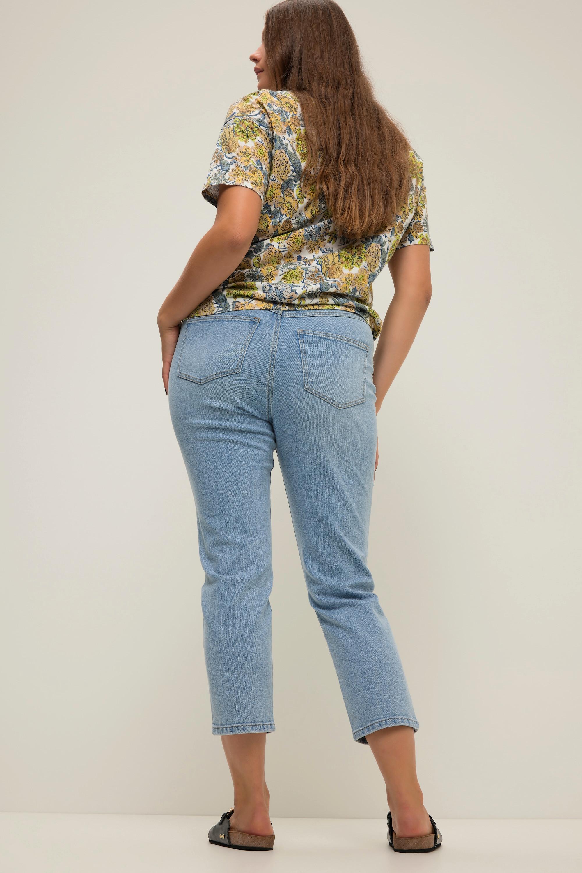 Studio Untold  Mom jeans con taglio della gamba ampio, cinque tasche con catenine e ZippFly 