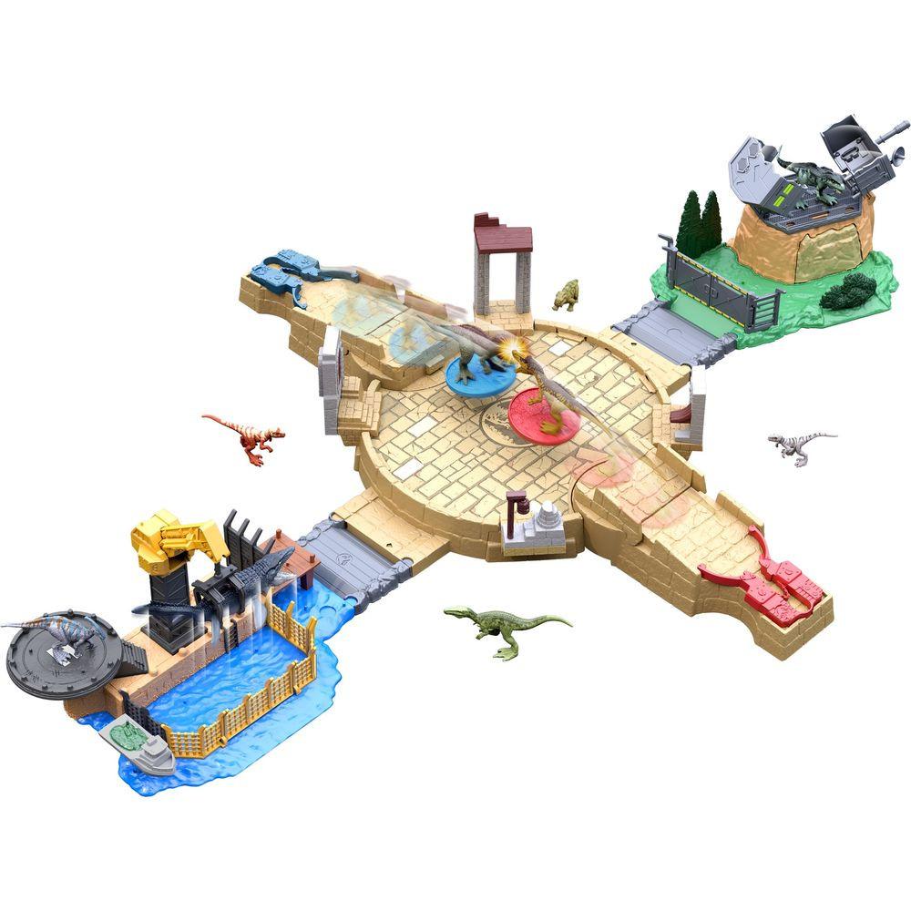 Mattel  Jurassic World Mini Battle Arena Playset 