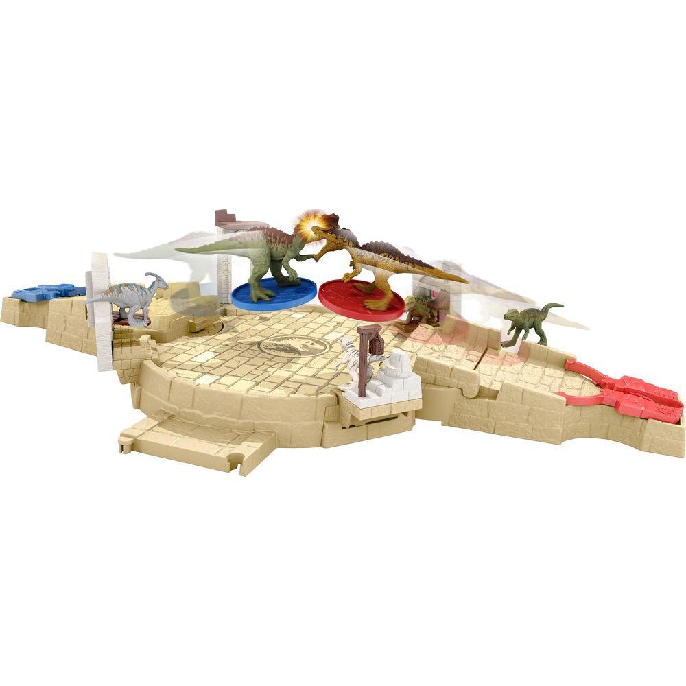 Image of Jurassic World Mini Battle Arena Playset Multicolor