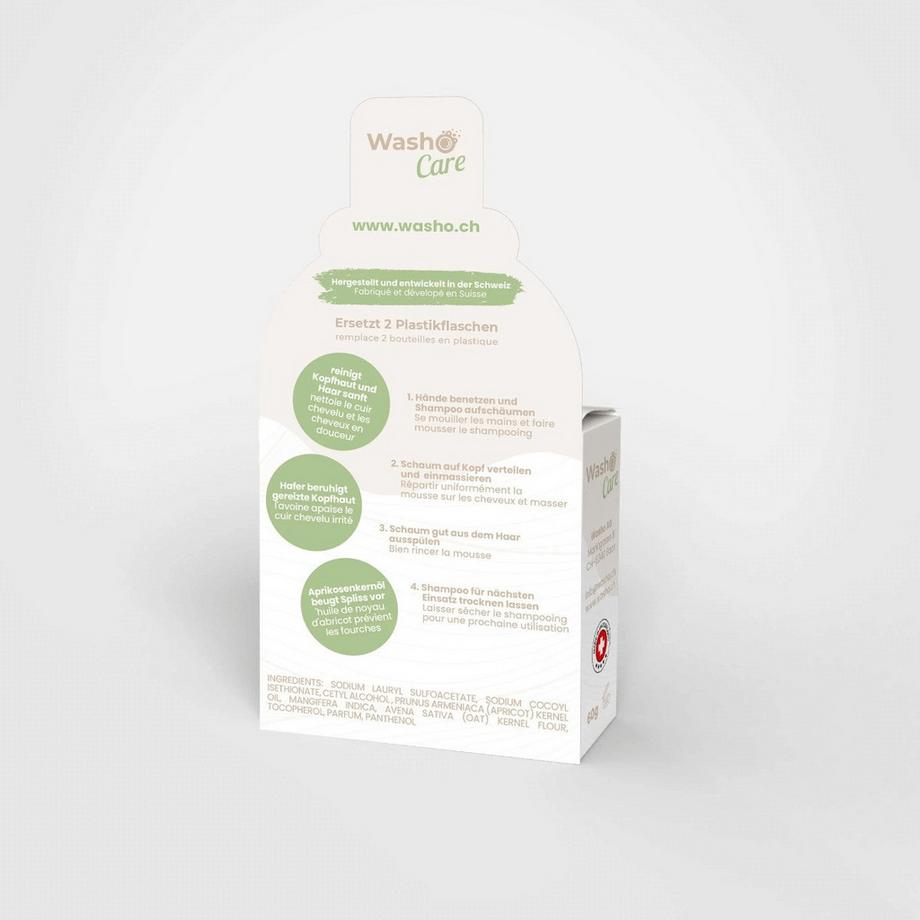 Washo  Swiss Edition Mildes Festes Shampoo Sensitive 