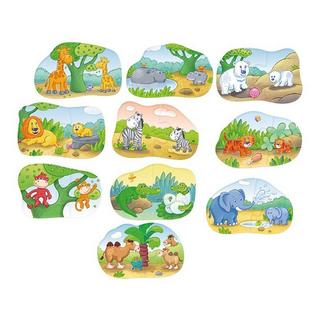 HABA  HABA Puzzle - 1, 2 puzzle-moi - Les bébés animaux 