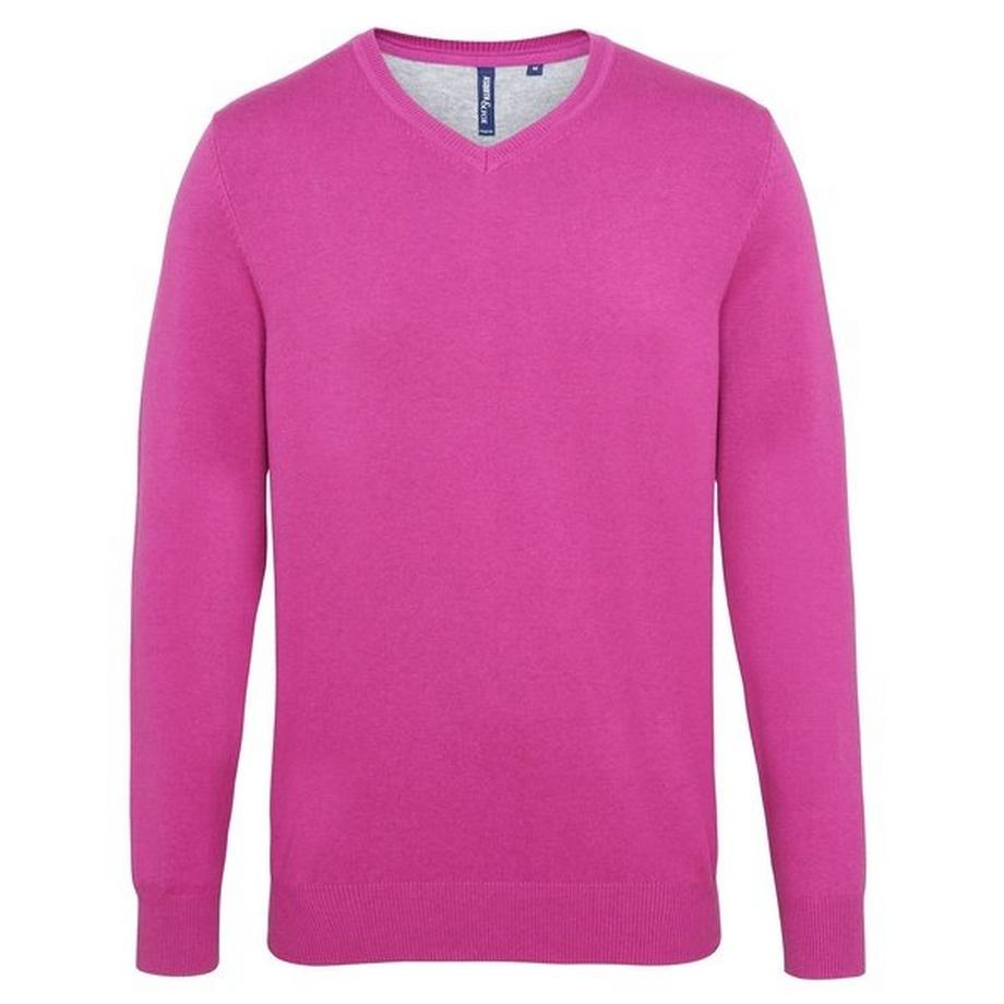 reichen VAusschnitt Pullover