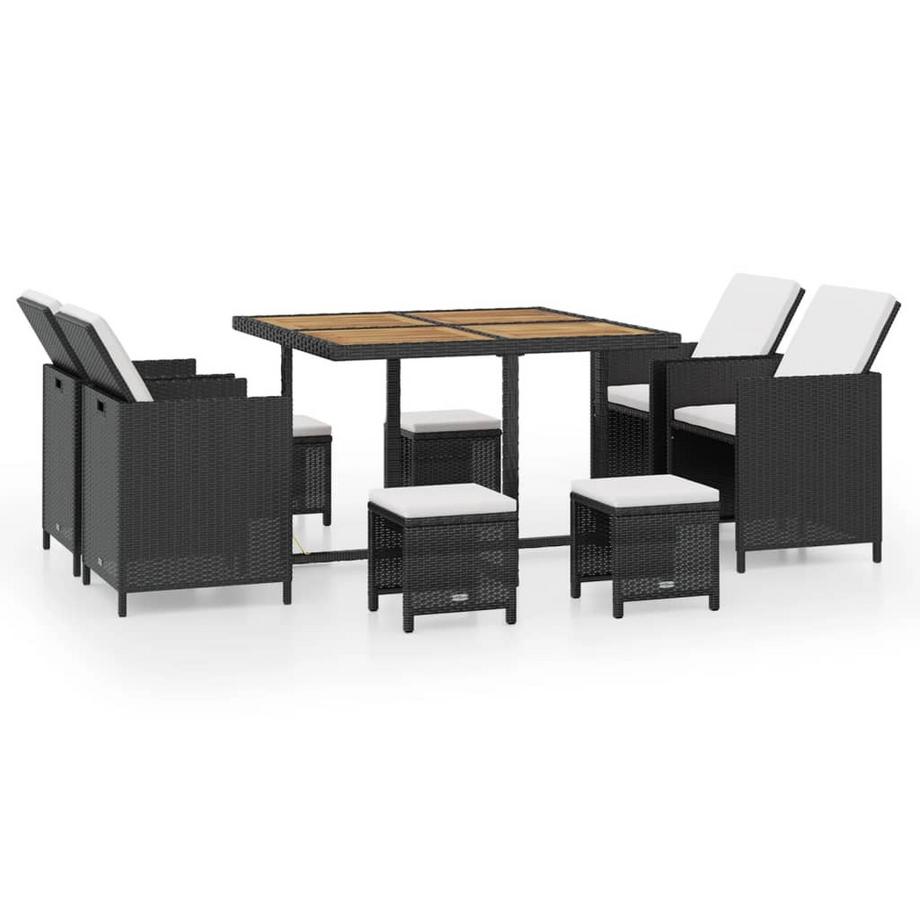 set da giardino Polirattan