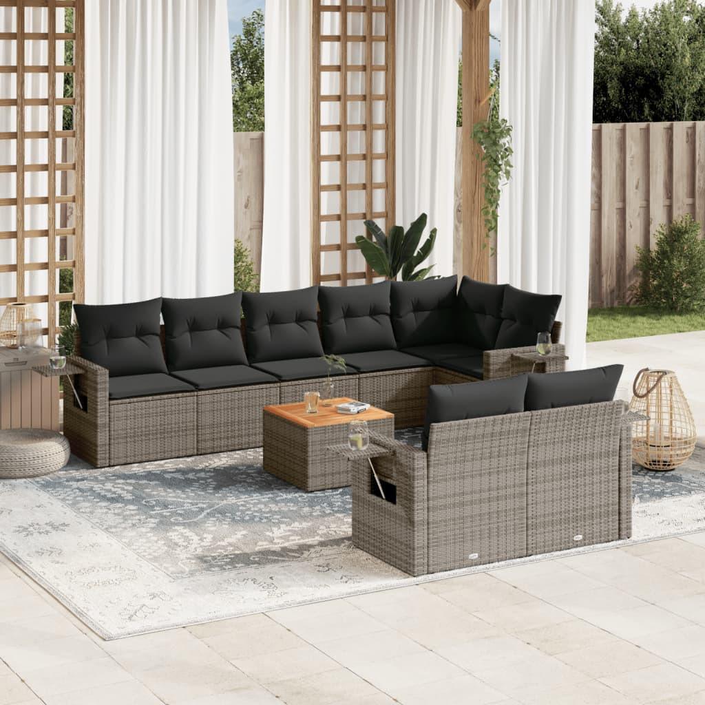 VidaXL Garten sofagarnitur poly-rattan  