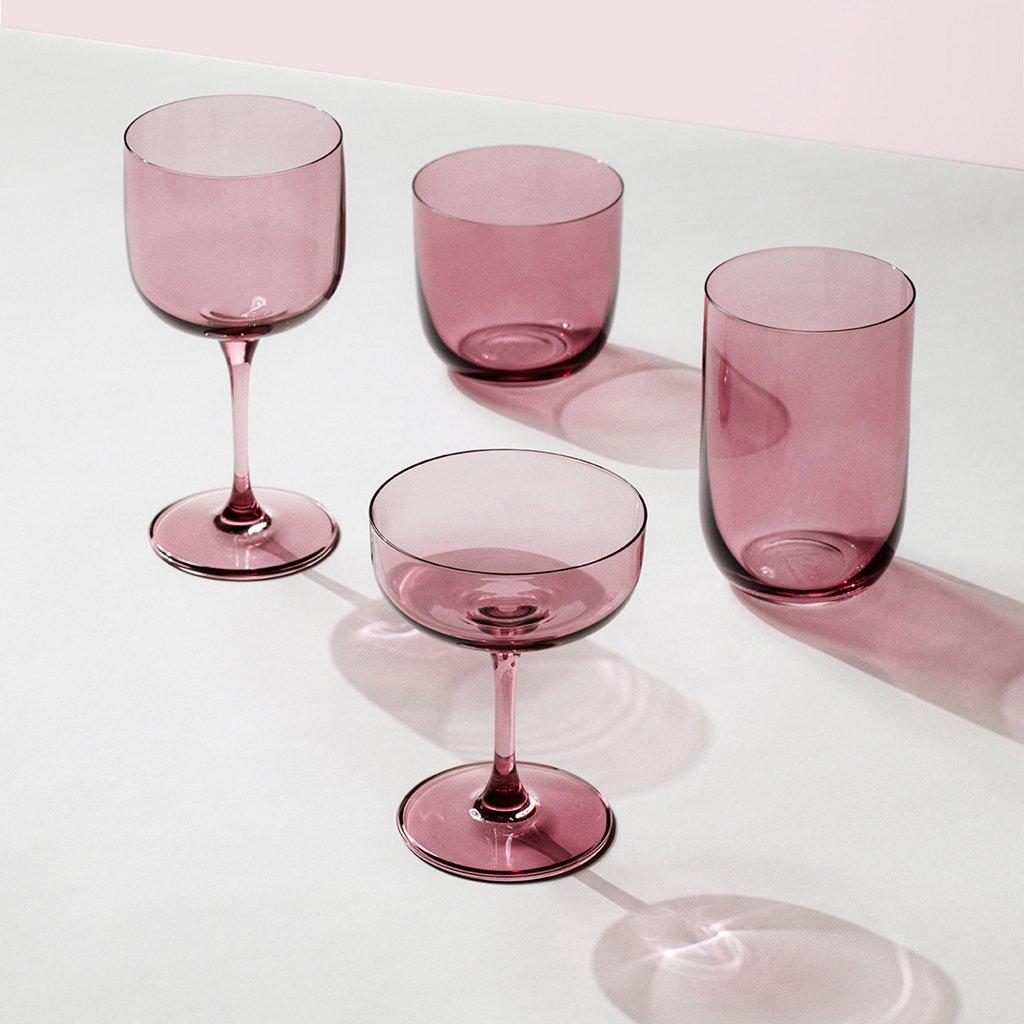 like. by Villeroy & Boch Wasserglas, Set 2tlg Like Grape  