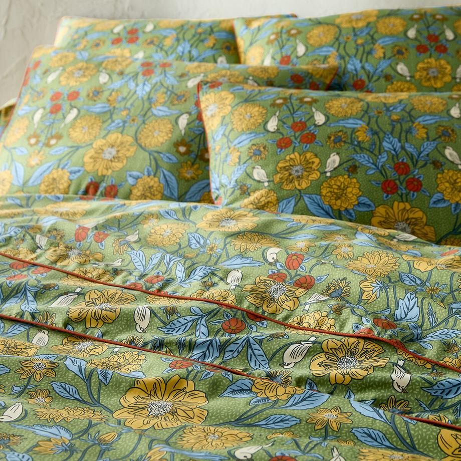 La Redoute Intérieurs Johanna Housse de couette satin de coton  