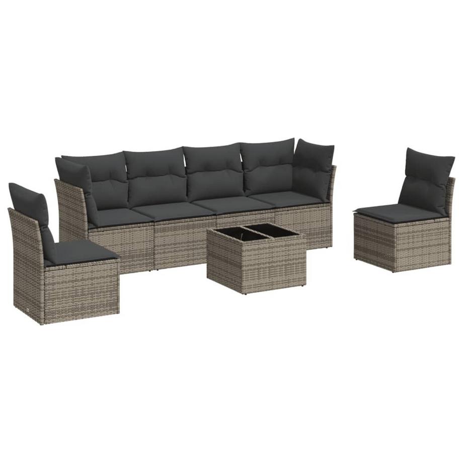 Garten sofagarnitur poly-rattan