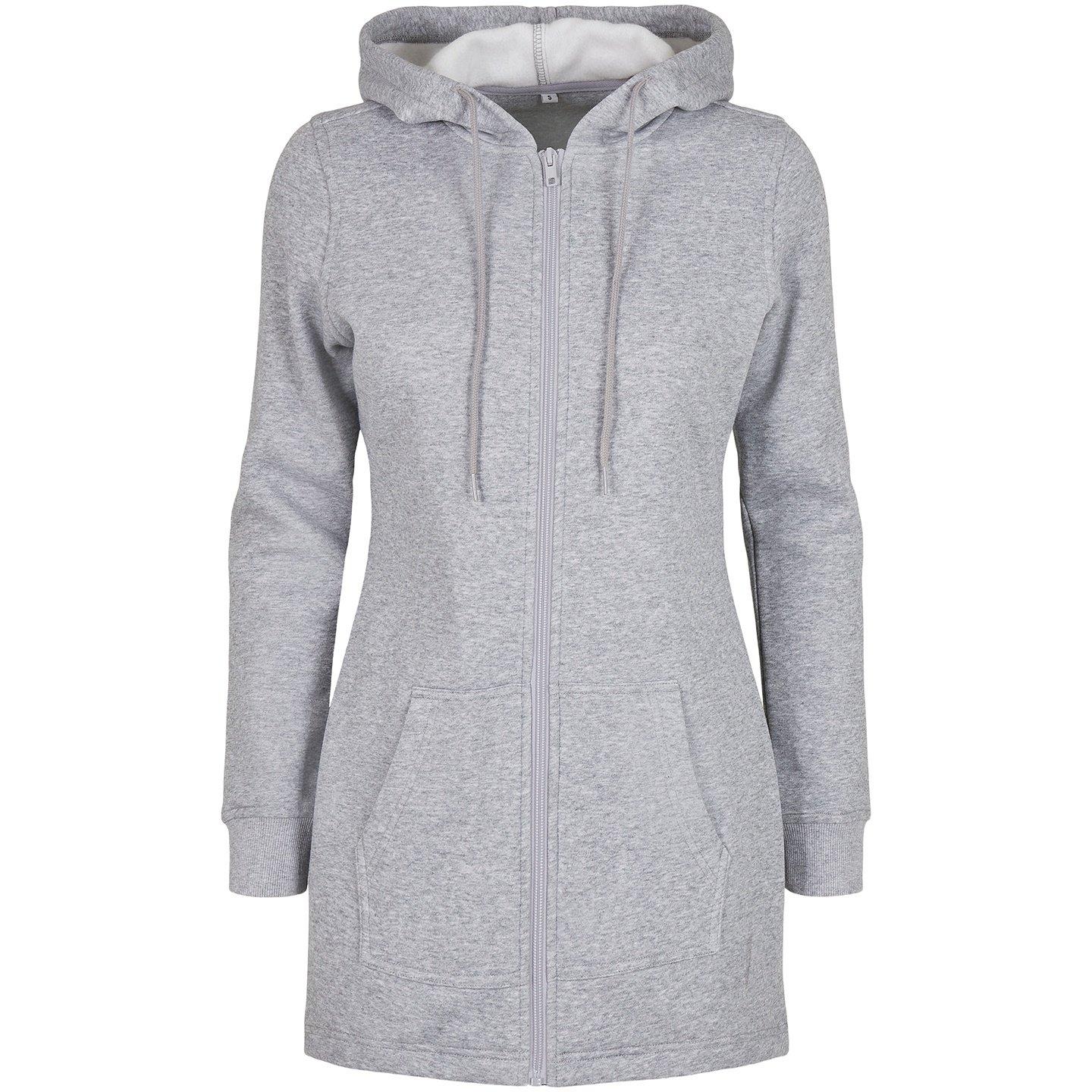 Image of Sweat Parka Damen Grau S