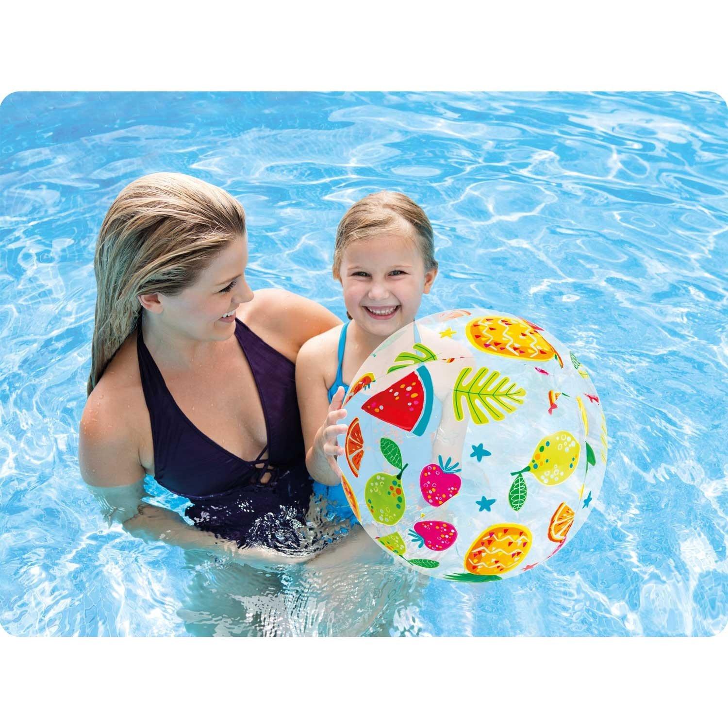 B2X  Pallone da spiaggia gonfiabile frutta 51 cm INTEX 59040 