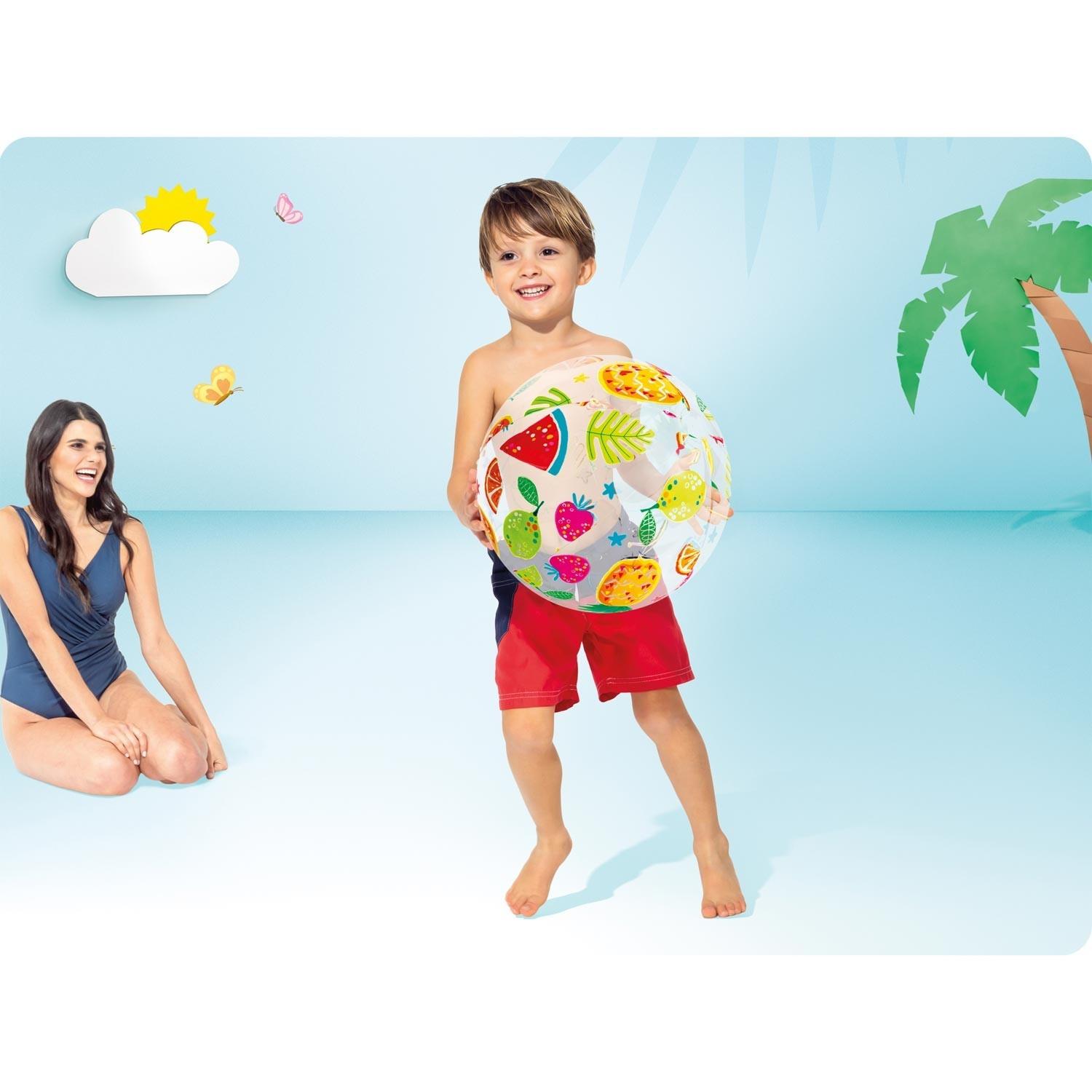 B2X  Pallone da spiaggia gonfiabile frutta 51 cm INTEX 59040 