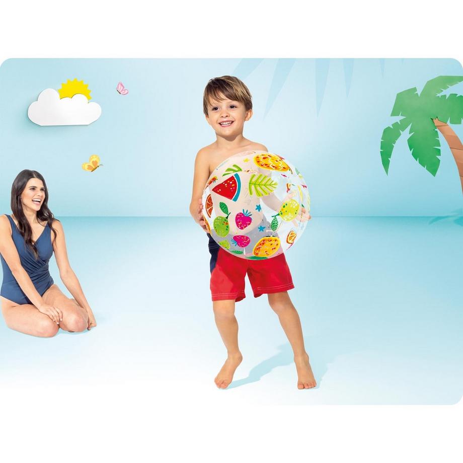 B2X  Pallone da spiaggia gonfiabile frutta 51 cm INTEX 59040 