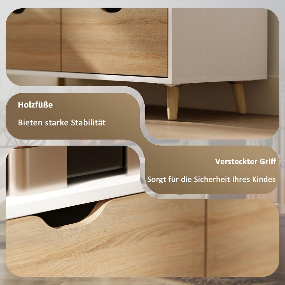 HOMCOM TV Schrank  