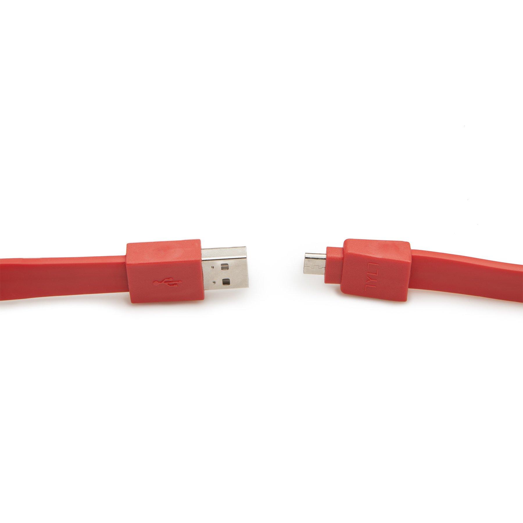 TYLT  Syncable, 0.3m câble USB 0,3 m USB A Micro-USB B Rouge 