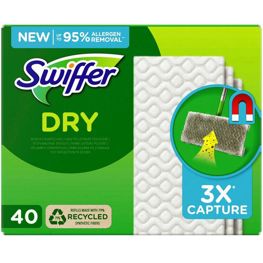Swiffer  Chiffons de recharge pour balayeuse 40 pièces 