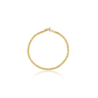 MUAU Schmuck  Bracelet Königskette Gelbgold 750, 2.9mm, 19cm 