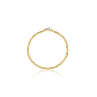 MUAU Schmuck  Bracelet Königskette Gelbgold 750, 2.9mm, 19cm 