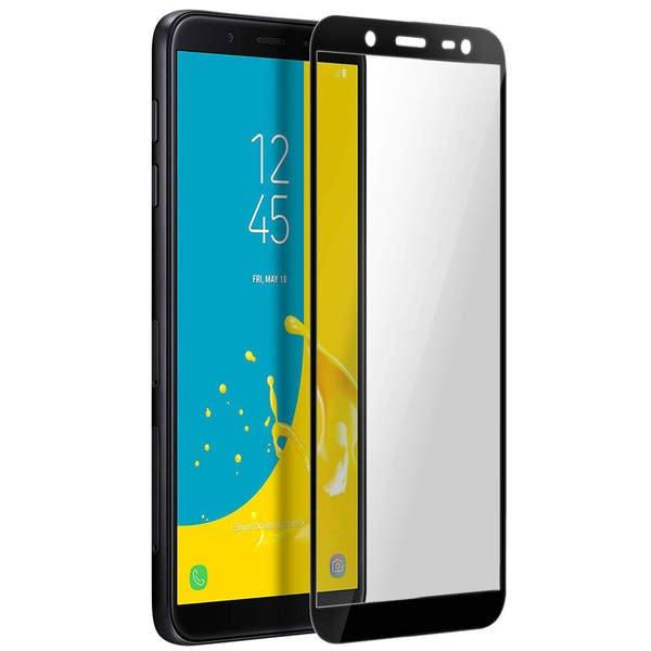 Avizar  Pellicola Vetro Temp. Galaxy J6 Nero 