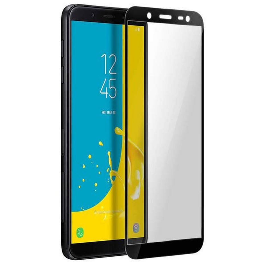 Avizar  Film Verre Trempé Galaxy J6 Noir 
