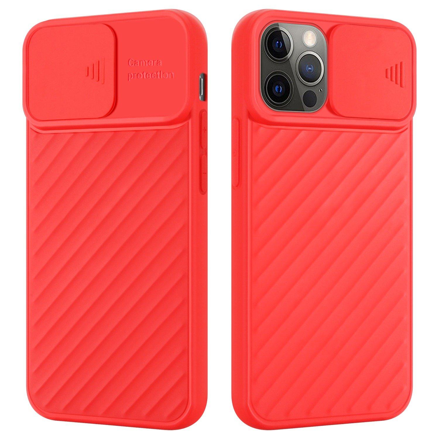 Cadorabo  Housse compatible avec Apple iPhone 12 PRO MAX - Coque de protection en silicone TPU flexible et avec protection pour appareil photo 