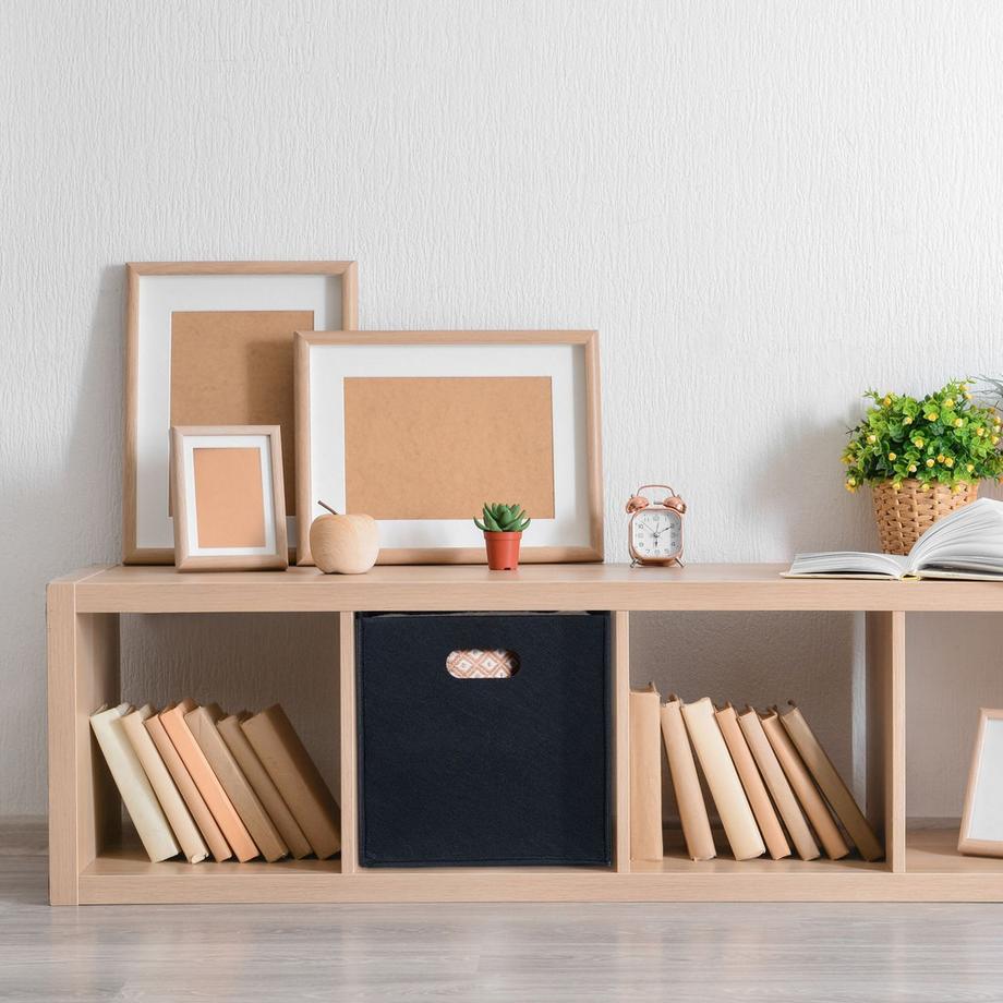 B2X Cestino quadrato in feltro  