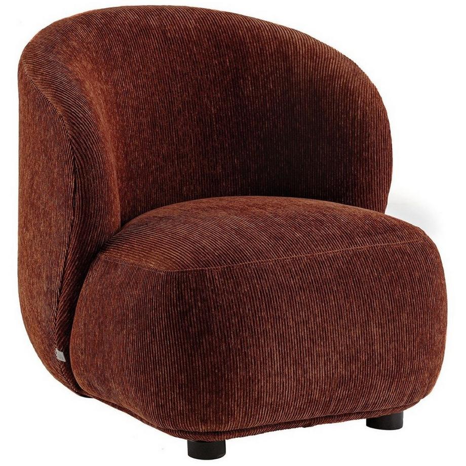 Blanc d'Ivoire Poltrona Lisette Cord rosso mattone  