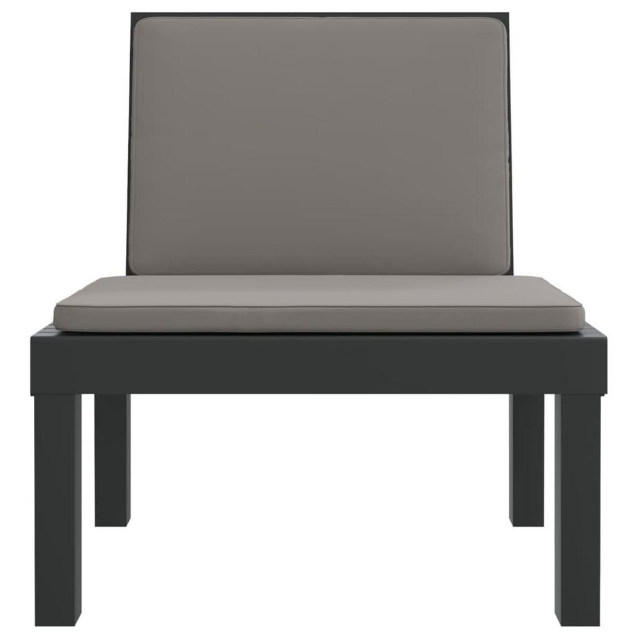 VidaXL set salotto da giardino Polipropilene  