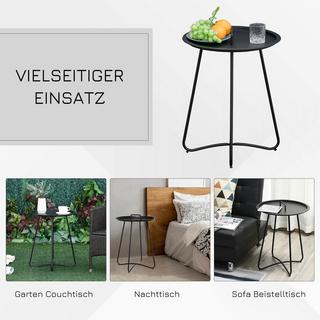 Outsunny Garten Beistelltisch  