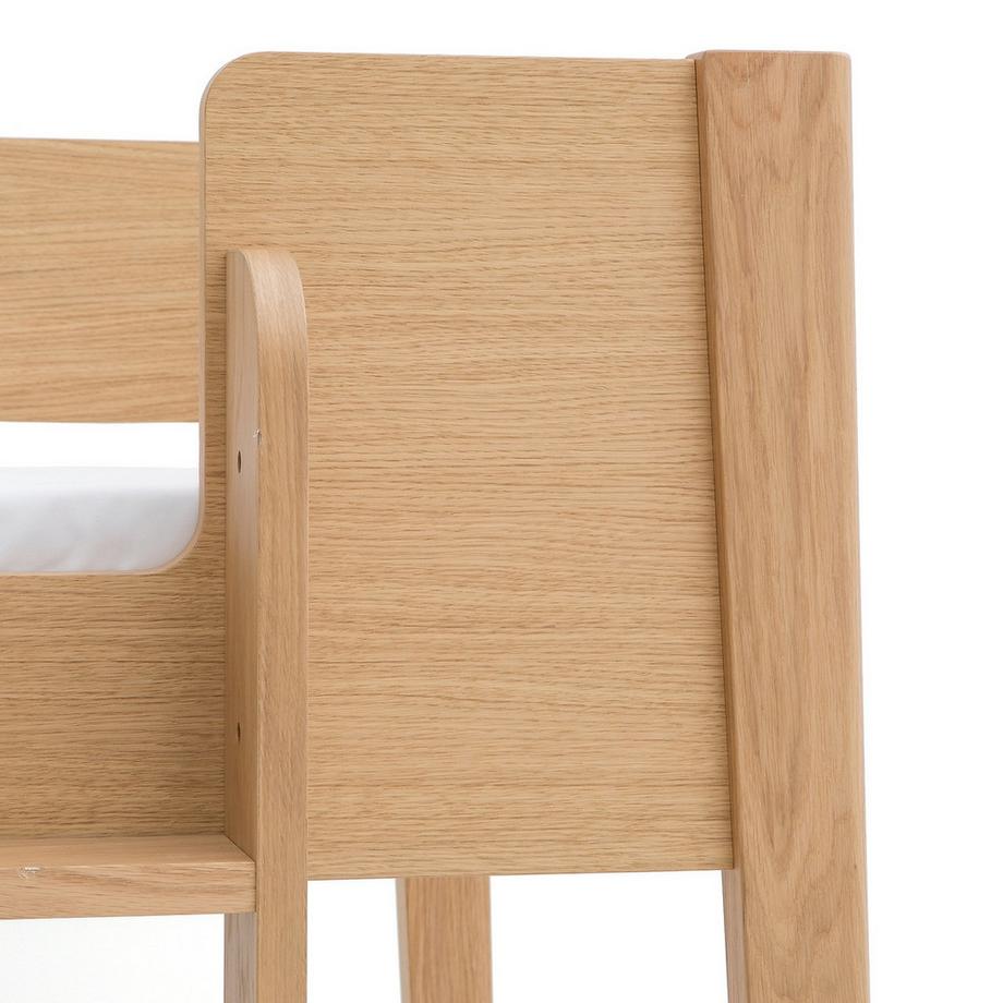 AM.PM Lits superposés plaqué chêne avec sommier  