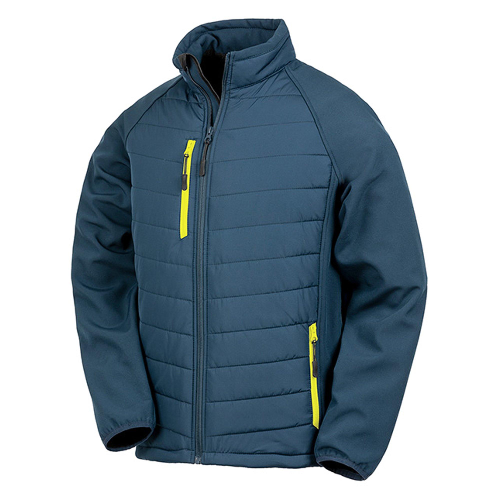 Image of Softshelljacke Compass Gefüttert Herren Marine XXL