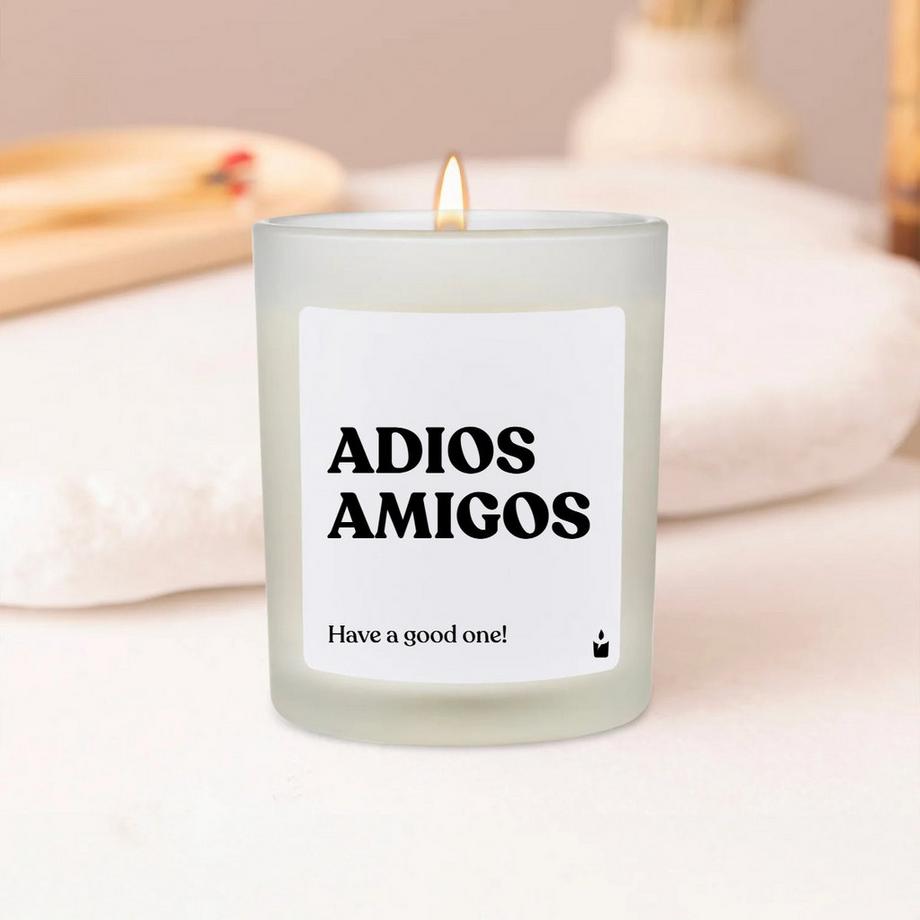 CandleHand Bougie Parfumée Flowery Adios amigos  