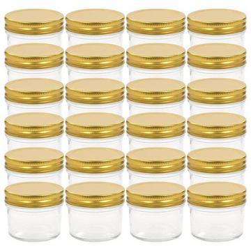 Marmeladengläser mit deckeln 24 stk. glas