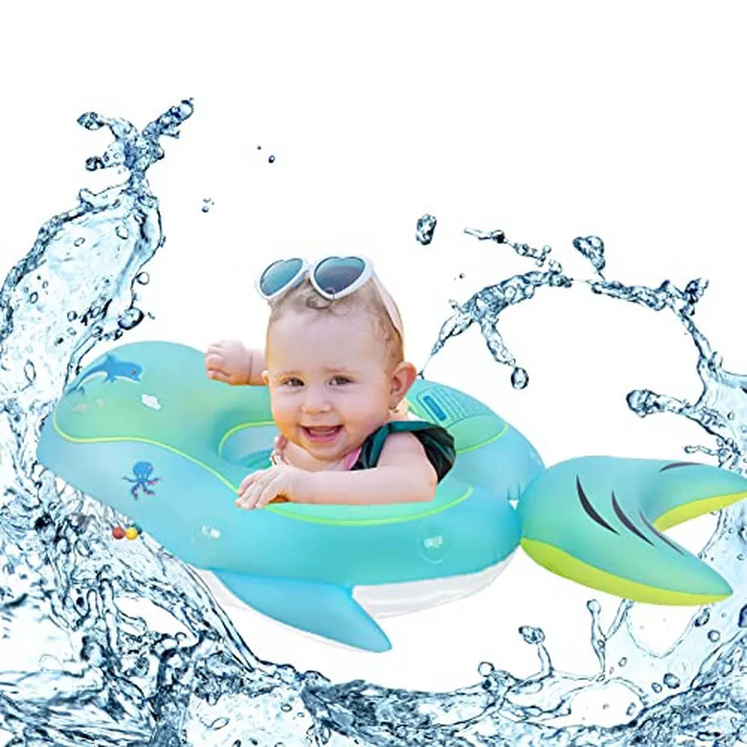 Activity-board - Baby-Schwimmweste, mit Sicherheitsgurt und Kippschutz, One Size, Blau
