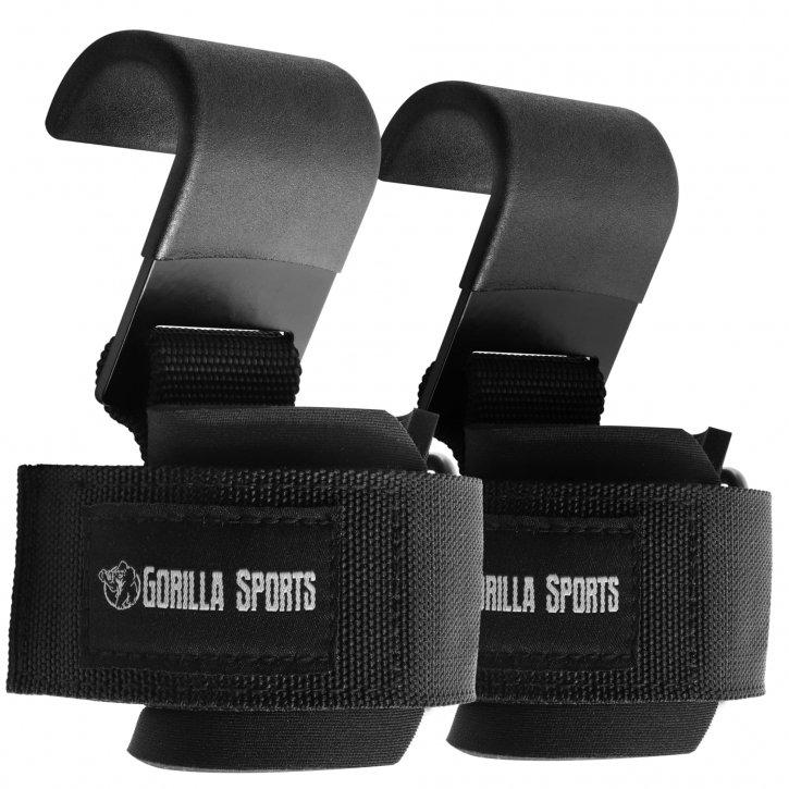 Gorilla Sports  CROCHET D'HALTÉROPHILIE REGLABLES | MUSCULATION ET CROSS TRAINING 