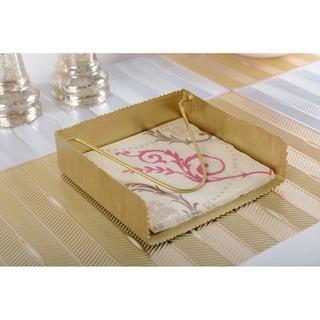 Aulica PORTE SERVIETTE DORE MAT  